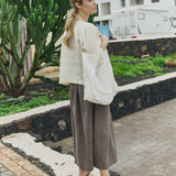 OLD LONDON oversized linen top