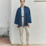 YVOIRE relaxed linen shirt