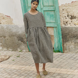 Maxi EMILIE loose linen dress