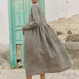 Maxi EMILIE loose linen dress
