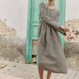 Maxi EMILIE loose linen dress