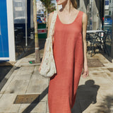 SARDINIA long linen dress