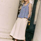 BERRY linen blouse