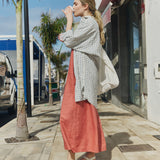 SARDINIA long linen dress