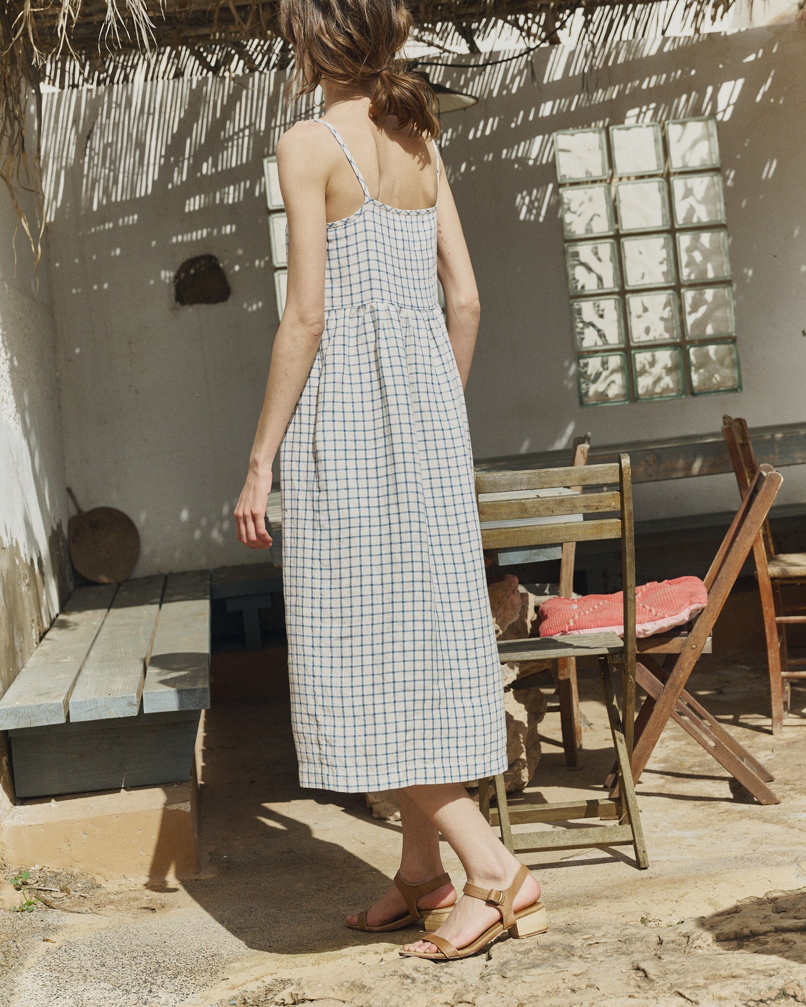SARAH button down slip linen dress SARAH button down slip linen dress