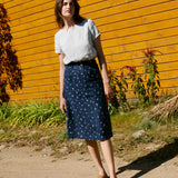 MATERA linen skirt