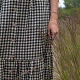 SEDONA maxi linen skirt