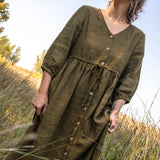ASPEN linen dress