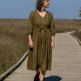 ASPEN linen dress