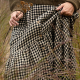 SEDONA maxi linen skirt