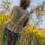 CHARLESTON linen top