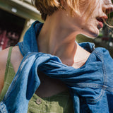 SARAH button down slip linen dress