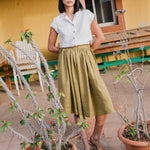 NOOSA collar linen shirt - notperfectlinen