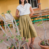 NOOSA collar linen shirt - notperfectlinen