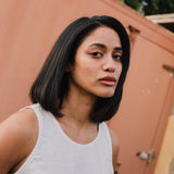 EZE linen peplum top - notperfectlinen