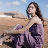 PAULA slip linen dress - notperfectlinen