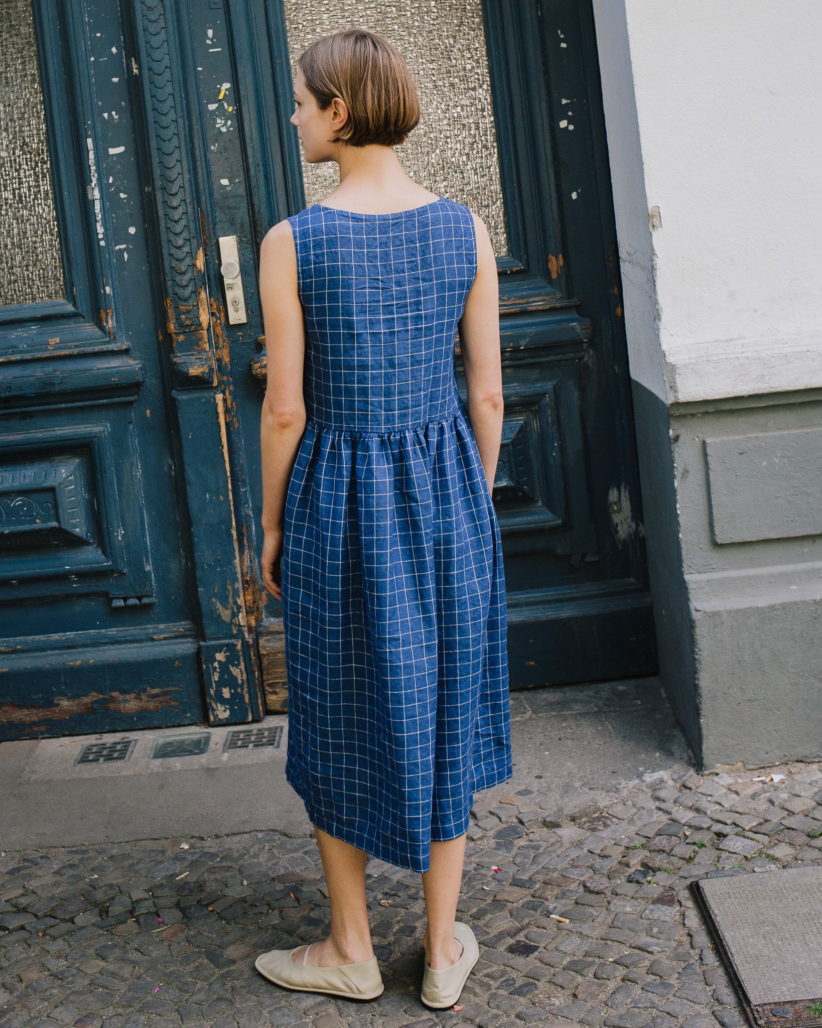 Maxi SMOCK loose linen dress Maxi SMOCK loose linen dress