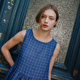 Maxi SMOCK loose linen dress