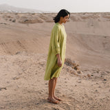 SELENE button-down linen dress - notPERFECTLINEN