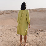 SELENE button-down linen dress - notPERFECTLINEN