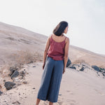 Maxi WELS wide leg linen pants - notperfectlinen