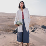 Maxi WELS wide leg linen pants