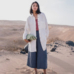 Maxi WELS wide leg linen pants - notperfectlinen