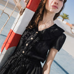 SAVANNAH waisted linen dress - notPERFECTLINEN