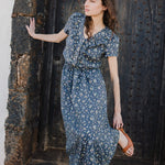 SAVANNAH waisted linen dress - notPERFECTLINEN