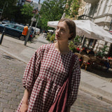 MONTMARTE oversized linen dress