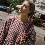 MONTMARTE oversized linen dress