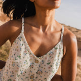 SARAH button down slip linen dress - notPERFECTLINEN