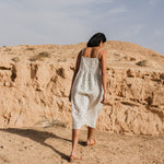 SARAH button down slip linen dress - notPERFECTLINEN