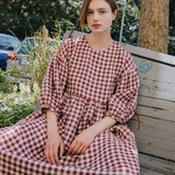 MONTMARTE oversized linen dress