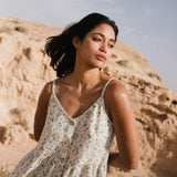 SARAH button down slip linen dress - notPERFECTLINEN