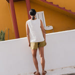 PRAGUE swing linen tank top - notperfectlinen