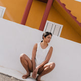 PRAGUE swing linen tank top - notperfectlinen