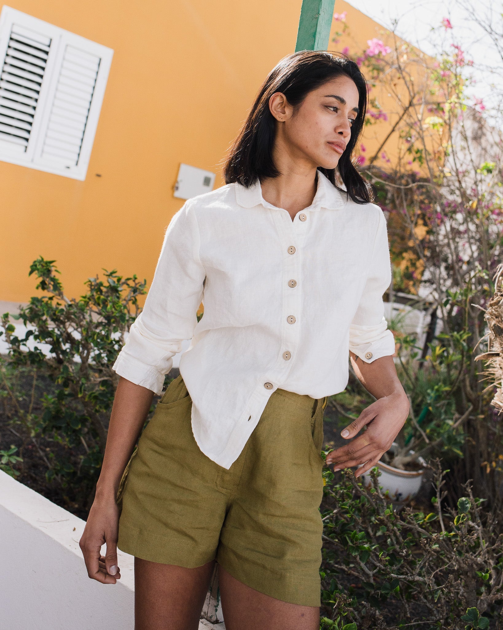 MARLE classic linen shirt - notperfectlinen