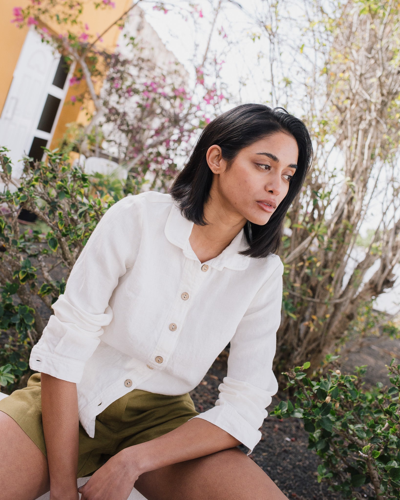 MARLE classic linen shirt - notperfectlinen