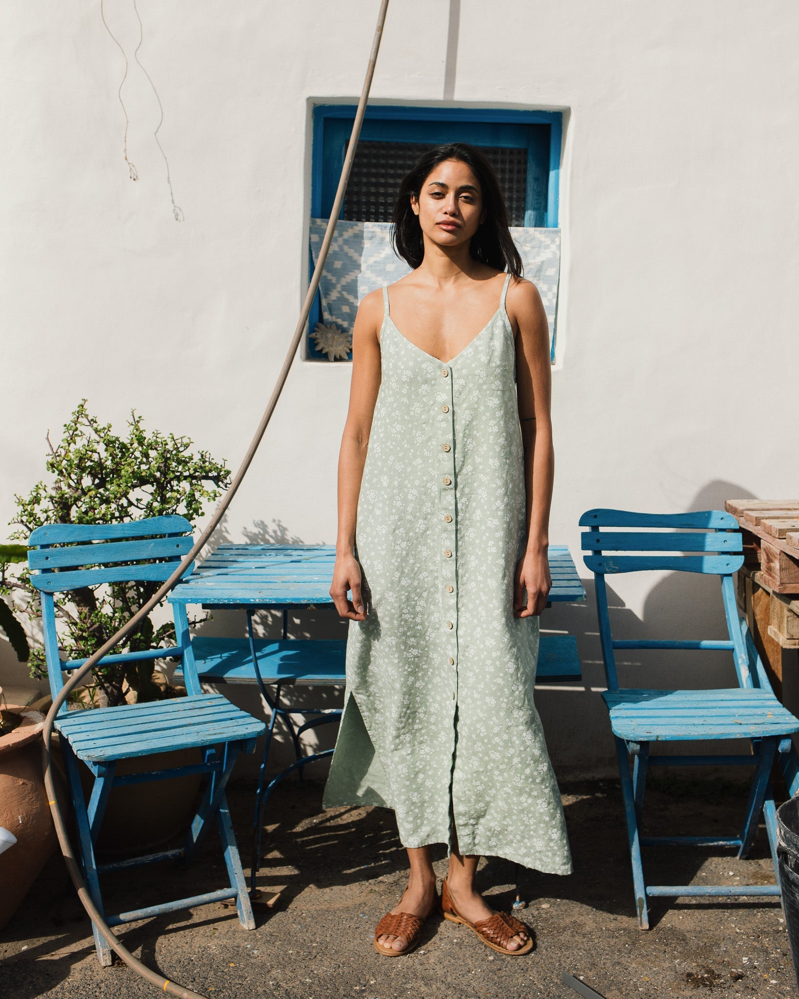 MATILDA slip linen dress - notperfectlinen