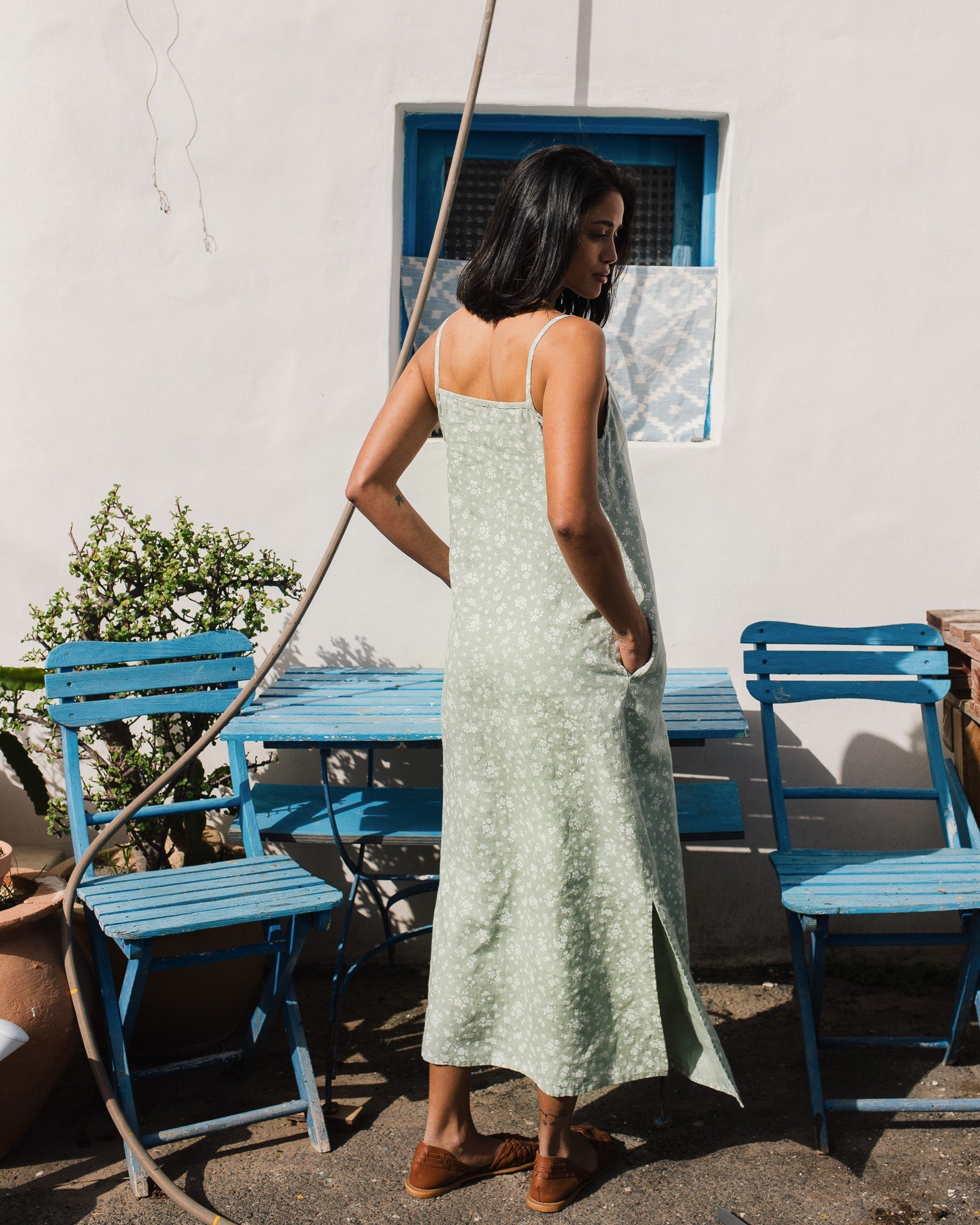 MATILDA slip linen dress - notperfectlinen