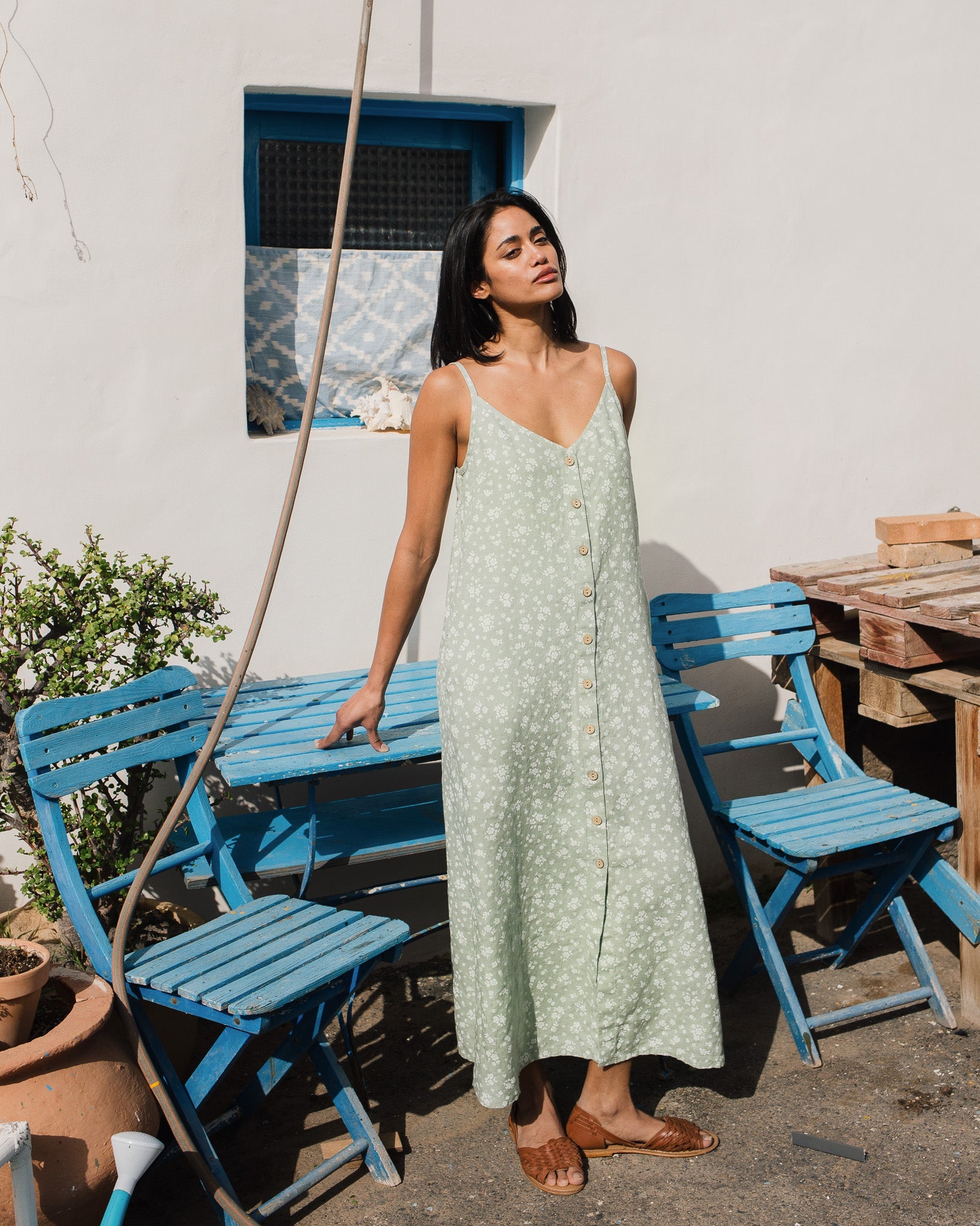 MATILDA slip linen dress - notperfectlinen