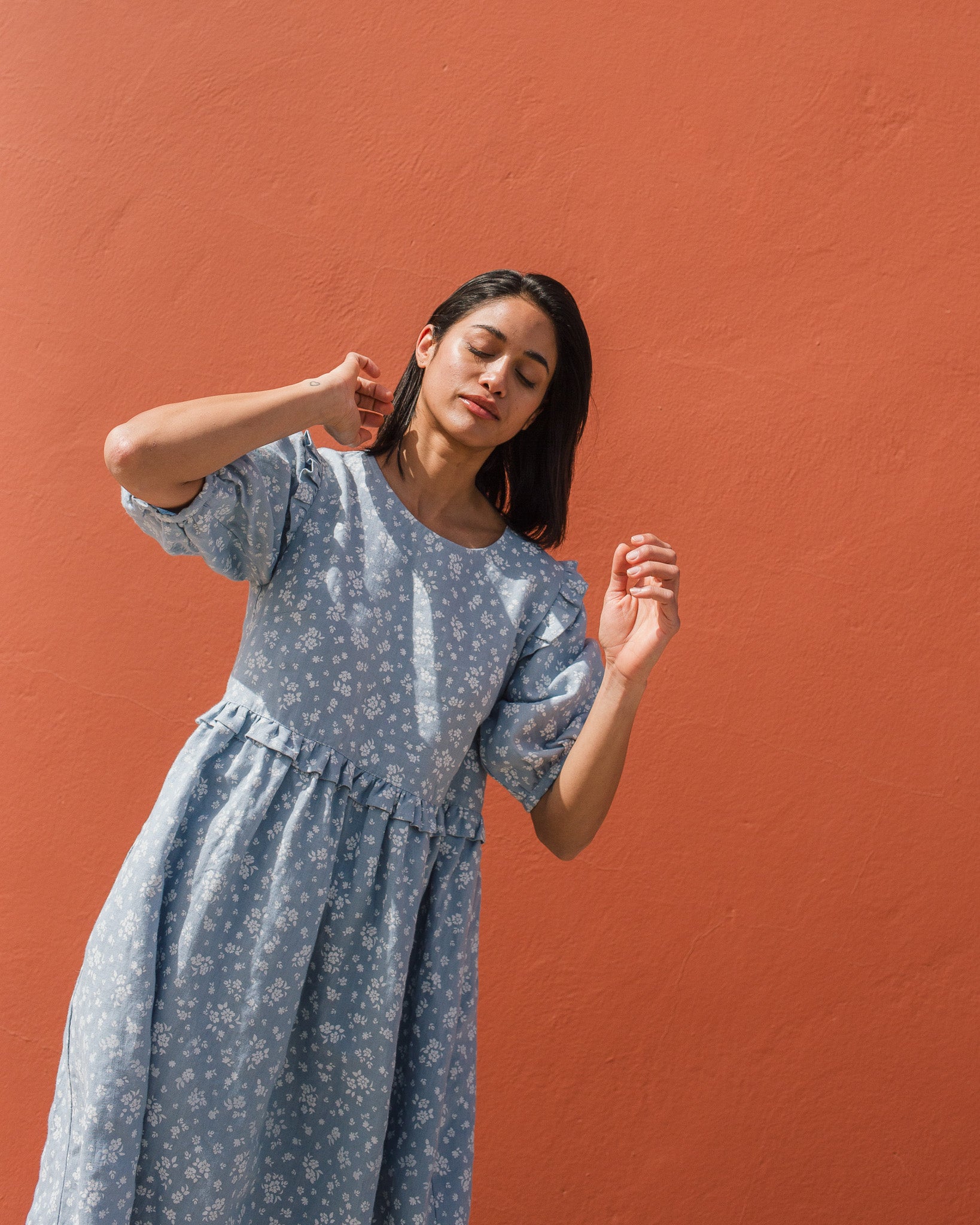 LALIBELA linen dress - notperfectlinen