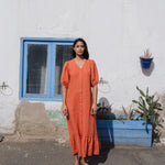 ANGEL maxi button down dress linen - notperfectlinen