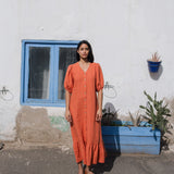 ANGEL maxi button down dress linen - notperfectlinen