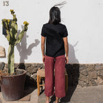 HAMBURG fitted linen top - notperfectlinen