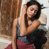 SORRENTO cami linen top - notPERFECTLINEN