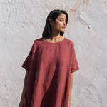 RENNES-2 oversized linen dress - notPERFECTLINEN
