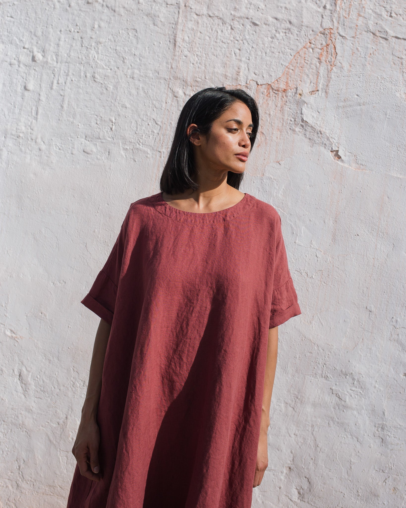 RENNES-2 oversized linen dress - notPERFECTLINEN