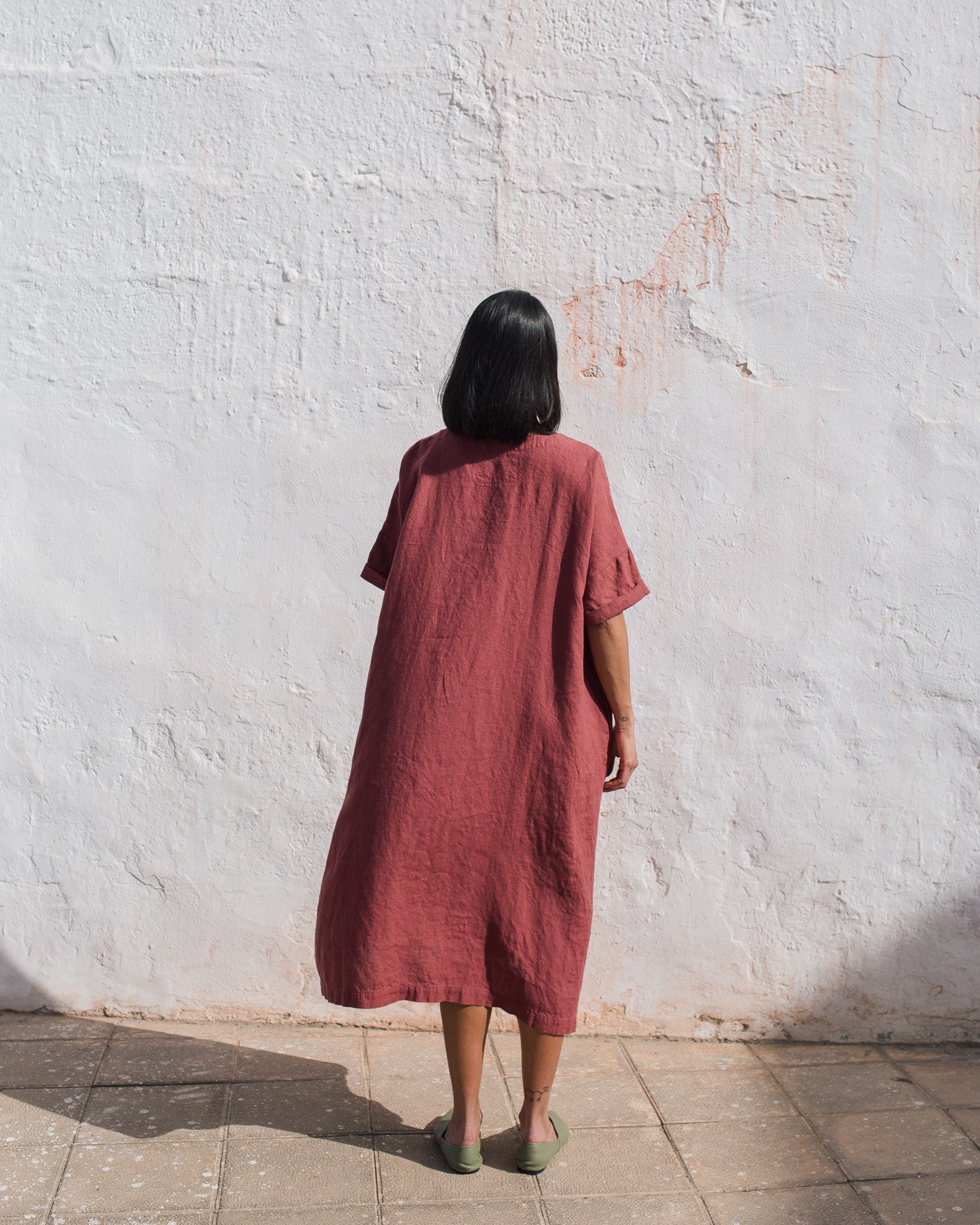 RENNES-2 oversized linen dress - notPERFECTLINEN
